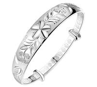 Mensaje genérico 8 pulsera clásica mensajes joyería femenina étnica estilo suéter pulsera joyería acero natural abalorios joyería, talla única, Cobre, No es una piedra preciosa