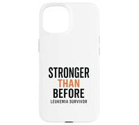 Mensaje irrompible para sobrevivientes de Leucemia Espiritual Carcasa para iPhone 15