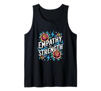 Mensaje Positivo Empatía Mindfulness Resiliencia Motivación Camiseta sin Mangas