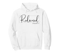 Mensaje religioso redimido de fe Cristiana Sudadera con Capucha