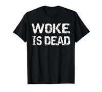 Mensaje sarcástico de Estilo Retro para activistas de Woke is Dead Camiseta
