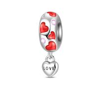 Mensaje sincero Charm Bead, Charm para pulsera, compatible con Pandora Bracelet Neckalce