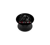 Mensaje Subliminal de Advertencia de presagio Goatman You Must Be Warned PopSockets PopGrip Adhesivo