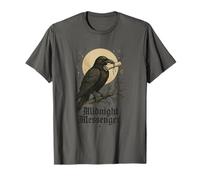 Mensajero de Medianoche con diseño gótico Camiseta