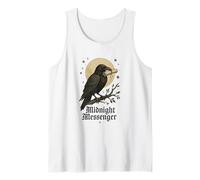 Mensajero de Medianoche con diseño gótico Camiseta sin Mangas