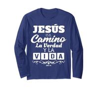Mensajes Biblicos Dios Jesus Español Español para Cristianos Manga Larga