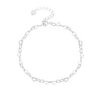 Mensajes genéricos de varias joyas amor corazón pulseras Dainty Silver Chain Pulseras doble capa plata pulsera mujer adolescente mujer presente junco pulsera pulsera pulsera azul joyería, talla única