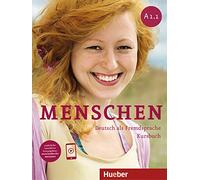 MENSCHEN A1.1 Kursb. AR (L.alum.): Kursbuch A1.1 mit online Audio - 9783193619013
