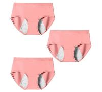 Menstrual Absorbente, Bragas Mujer Protección Absorbente Y Lavable, Abundante Braguitas Postparto A Prueba Fugas