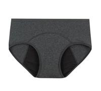 Menstrual Briefs For Lady Cotton Period Pants Postpartum Knickers Heavy Flow Leak Proof Crotch Protective Sport Underwear Teenage Girls Comfortable Panty Pack Of 3 Grey M