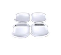 MENSUNUBNM Accesorios Coche Para Ford Para Focus 2 MK2 MK2.5 2008 2004~2010 Pegatinas Decorativas Manijas Puertas Cromadas Cubierta Pintura Reacondicionamiento(Bowl 4 Door)