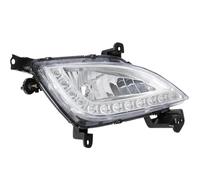 MENSUNUBNM Conjunto Faros Antiniebla Parachoques Delantero Para Hyundai Para Elantra GT I30 2012 2013 2014 2015 2016 Cubiertas DRL Luces Circulación Diurna 12 V(One RH)