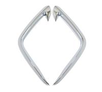 MENSUNUBNM Cubierta Luz Antiniebla Delantera Coche ABS Embellecedor Cejas Para Hyundai Para Tucson NX4 2021 2022 2023 (1)