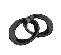 MENSUNUBNM Embellecedor Cubierta Lámpara Luz Antiniebla Para X3 E83 LCI 2007 2008 2009 2010 51113423789 Marco Luz Antiniebla Parachoques Delantero