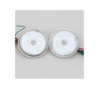 MENSUNUBNM Lámpara De Advertencia Para Coche Reflector Parachoques Trasero Luz Freno Redonda Para Toyota Para Corolla 07-10 Para Sienna SE Para Scion XB IQ 08-23(Blanco)