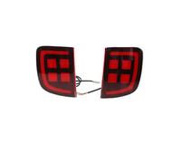 MENSUNUBNM Lámpara Reflectora Parachoques Trasero Luz Trasera Coche Para Toyota Para Land Para Cruiser LC200 2008-2015 Luz Freno Luz Giro Lámpara Antiniebla(Red A Connect Cable)