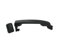 MENSUNUBNM Manija De Puerta Exterior Para Nissan Para NAVARA 05-15 D40 NP300 Para PATHFINDER Para TERRANO 05-12 Cromada Y Negra Superficie Lisa(Front Right)