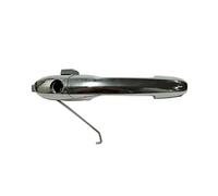MENSUNUBNM Manija Exterior De Puerta De Coche Cromada Comfort Izquierda O Derecha Para Fiat 500 C 312 2007 2008-2018(LHD,Front right)
