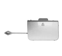 MENSUNUBNM para Mercedes para Benz Clase C Sport W204 2007-2010 Cubierta del Orificio Gancho De Remolque Parachoques Delantero Coche 2048850124 Tapa Protectora De Gancho De Remolque(Plata)