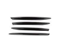 MENSUNUBNM Para Mercedes Para Benz Clase C W205 C180L C260 C300 ABS Luz Antiniebla Delantera Coche Tiras Decoración Embellecedor Cubierta Rejilla Entrada Aire (2)