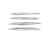 MENSUNUBNM Para Mercedes Para Benz Clase C W205 C180L C260 C300 ABS Luz Antiniebla Delantera Coche Tiras Decoración Embellecedor Cubierta Rejilla Entrada Aire (1)