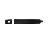 MENSUNUBNM Para Nissan Para NAVARA 2006 2005-2015 D40 NP300 Para PATHFINDER Para TERRANO 2011 2005-2012 2010 Manija De Puerta Exterior De Superficie Lisa Negra(Front Left with hole)