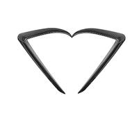 MENSUNUBNM Para Tesla Para Modelo 3 Cubierta Luz Antiniebla Delantera Cubierta Tipo Ceja Molduras Marcos Decoración Exterior Embellecedor Luz Antiniebla (2)