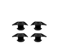 MENSUNUBNM Para Toyota Para Alphard 40 Series 2023+ Cubierta Protectora Para Manija De Puerta De Estilo Exterior De Automóvil En Negro Brillante