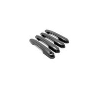 MENSUNUBNM Para Toyota Para RAV4 XA50 2019 2020 2021 2022 ABS Carbono/Cromo Protector Puerta Lateral Coche Cubierta Moldura Manillar Accesorios Exteriores 4 PCS(NO hole Carbon 4)