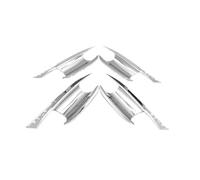 MENSUNUBNM Para VW ID. Para Buzz ID Para Buzz 2022 2023 Cromo Manija Puerta Coche Proteger Accesorios Coche Pegatinas Negro Fibra De Carbono Exterior(Chrome 4 bowl)