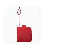 MENSUNUBNM para VW para Gran para Lavida 2015-2018 Barra De Parachoques Trasera Delantera Gancho Remolque Tapa Cuerda Enganche Tapa Protectora De Gancho De Remolque(Front Red)