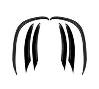 MENSUNUBNM Parachoques Delantero Coche Alerón Divisor Labios Luz Antiniebla Embellecedor Cubierta Decorativa Para Mercedes Para Benz W205 Clase C C200 C260 (1)