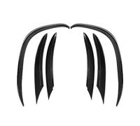 MENSUNUBNM Parachoques Delantero Coche Alerón Divisor Labios Luz Antiniebla Embellecedor Cubierta Decorativa Para Mercedes Para Benz W205 Clase C C200 C260 (2)