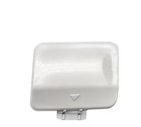 MENSUNUBNM Parachoques Trasero Izquierdo Y Derecho para X5 E70 2011-2013 Cubiertas De Remolque 51127271815 Tapa Protectora De Gancho De Remolque(White Left)