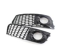 MENSUNUBNM Piezas Repuesto Malla Parrilla Delantera Para Coche Embellecedor Cubierta Luz Antiniebla Delantera Para A4 B8 2008-2012 2009 2010 2011