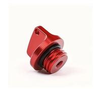 MENSUNUBNM Tapón De Llenado De Aceite M20 X 2,5 Para Yamaha YZ 65 80 125/X 250/X YZ250F YZ450F YZ250FX YZ450FX WR250F WR450F WR250R/X YZF WR 250R 450 Tapa Tanque Moto(Red)