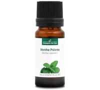 MENTA PIPERITA - 10 mL - Aceite Esencial Orgánico - 100% Puro, Natural, Quimiotipado y Certificado AB