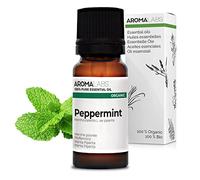 Menta Piperita BIO (Mentha x piperita) - 10 mL - Aceite Esencial Quimiotipado y Certificado AB - Digestión - Aroma Labs