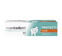 Mentadent Professional Protect+ Carie - Pasta dentífrica remineraliza y protege los dientes de Karie, fortalece el esmalte de uñas, con minerales orgánicos compatibles y flúor, 75 ml