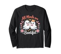 Mental Health Autism Awareness Cute Ghost Teacher Halloween Manga Larga