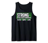 Mental Health Awareness Camiseta Mental Health Awareness Strong Camiseta sin Mangas