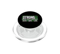 Mental Health Awareness Camiseta Mental Health Awareness Strong PopSockets PopGrip para MagSafe