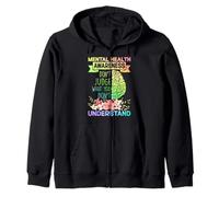Mental Health Awareness Dont Judge What You Don't Understand Sudadera con Capucha