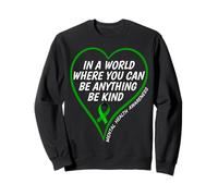 Mental Health Awareness Month 2026 - Be Kind Mental Health Sudadera