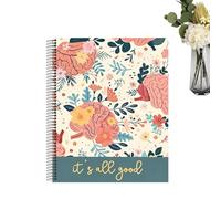 Mental Health Journal - Mood Tracker Diary Notebook, Motivational Mood Reflection Planner, Emotional Awareness Writing Tool, Daily Self Care Progress Log, Wellness Journals for Goal Stress
