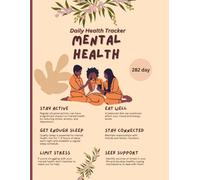 Mental Health Journal or tracker: Daily Wellness Planner Inspired by Mediterranean Living