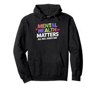 Mental Health Matters Colores Conciencia Salud Mental Sudadera con Capucha