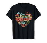Mental Health Matters Men Women Mental Health Awareness Camiseta