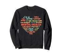 Mental Health Matters Men Women Mental Health Awareness Sudadera
