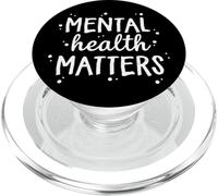 Mental Health Matters Salud Mental Terapeuta Frase PopSockets PopGrip para MagSafe